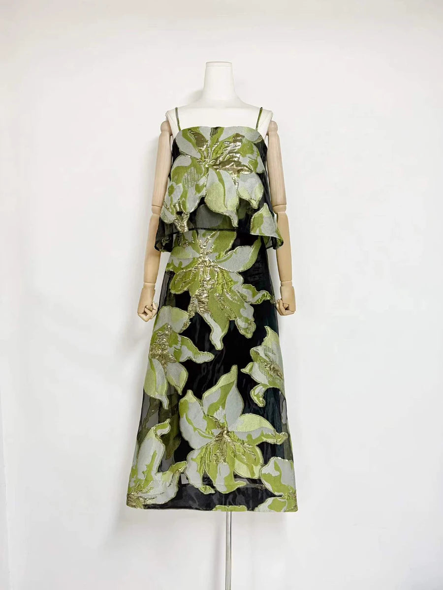 Hit Color Printing Dresses