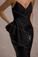 Glitter Sequins Evening Pants Set
