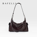 GENUINE LEATHER DESIGNER CROSSBODY HANDBAG