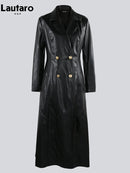 Leather Trench Coat