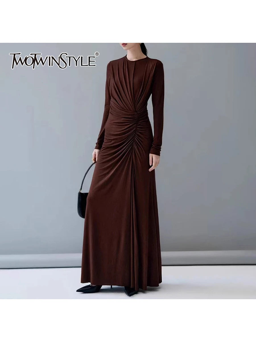 Folds Minimalist Dresses