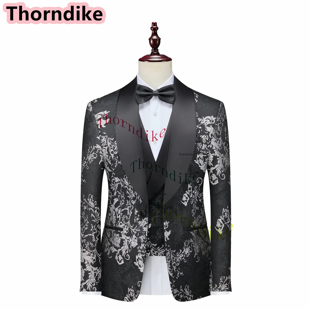 Formal Men's Suits Blazer Pants