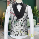 Double Breasted Slim Men’s Vest