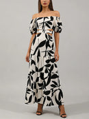 Flower Printed Dress