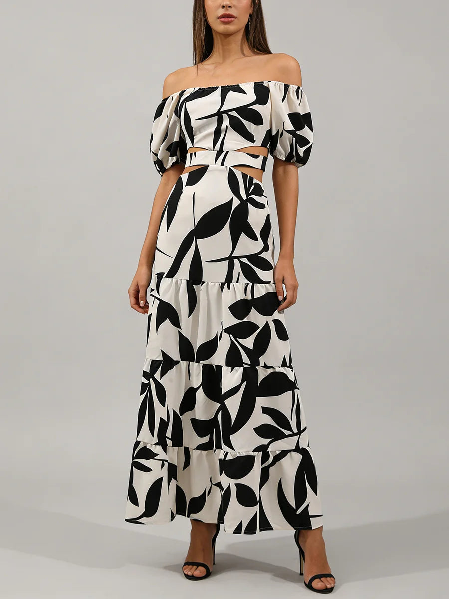 Flower Printed Dress