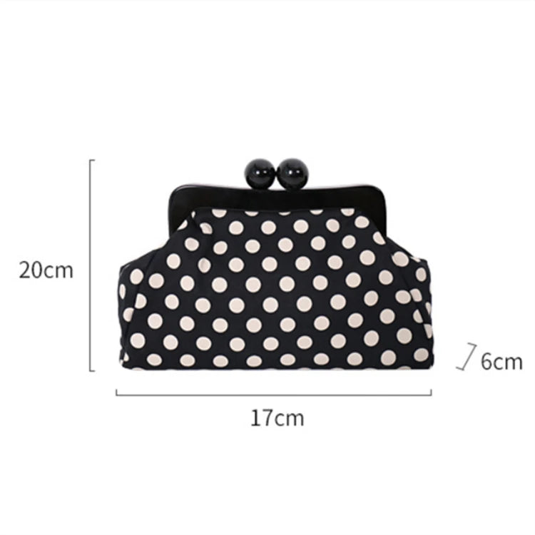 Polka Dot Hobo Bag