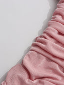 Slimming Spliced Folds Dresses