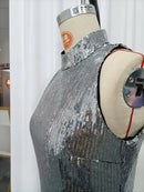 Spliced Sequins Dresses