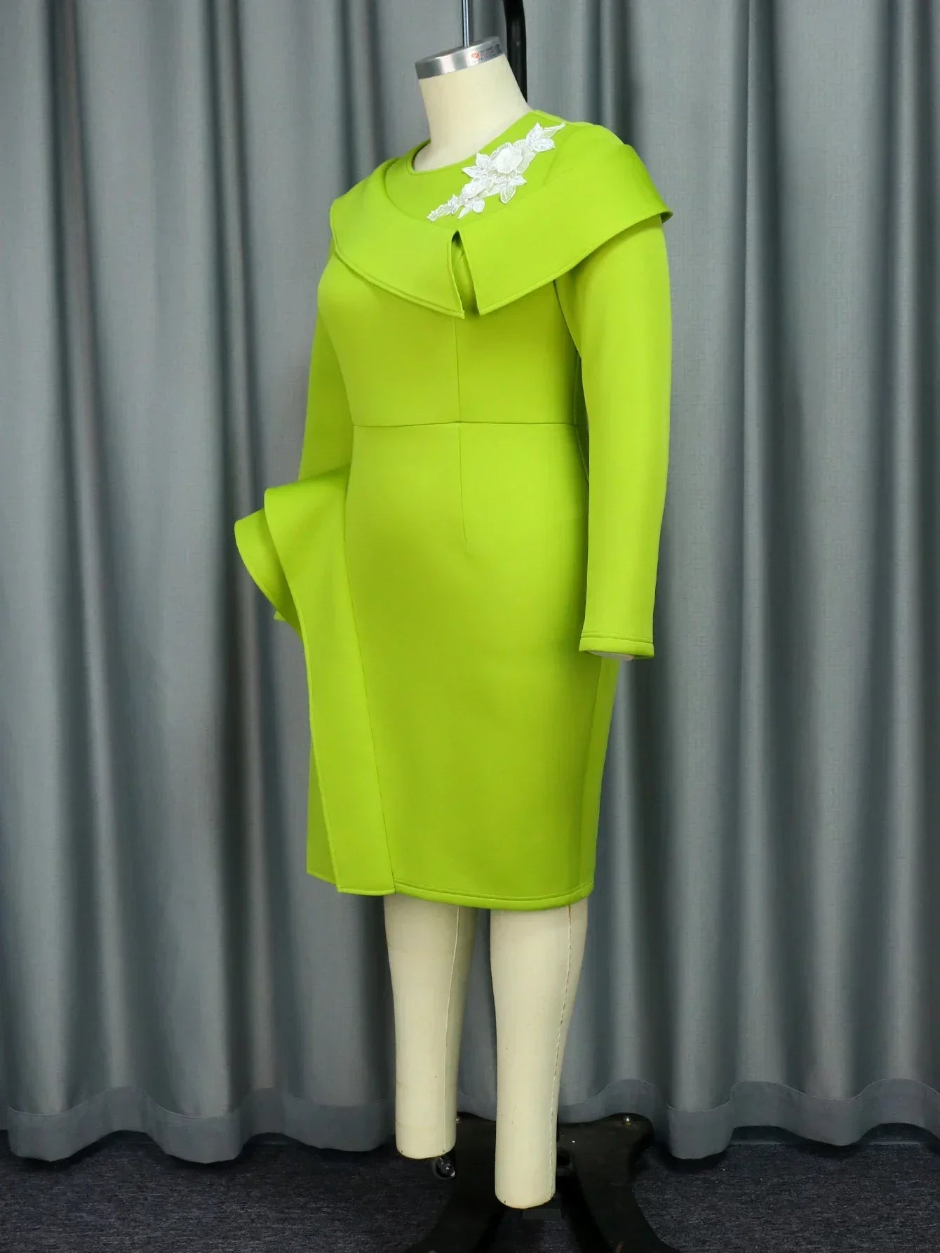 Plus Size Green Dress