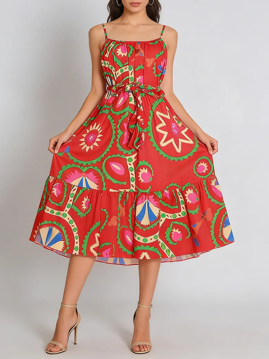 Ruched Long Dress
