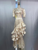 Hit Color Dot Dresses