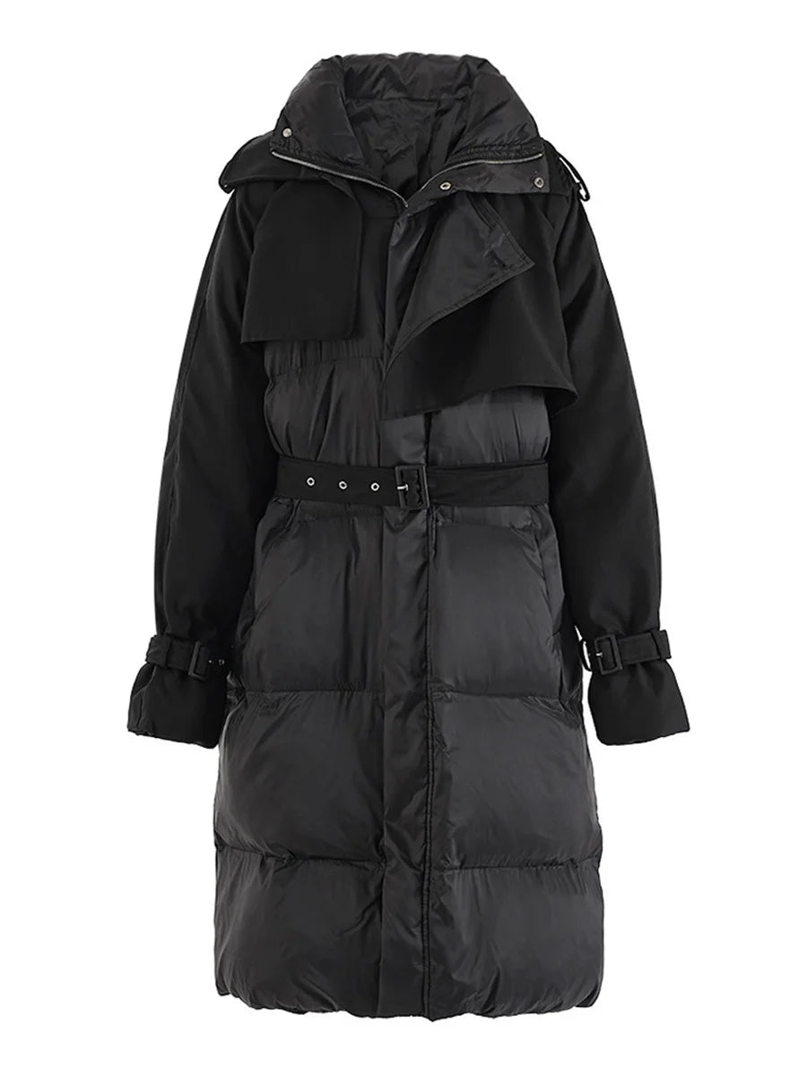 Asymmetrical Slimming Down Coats