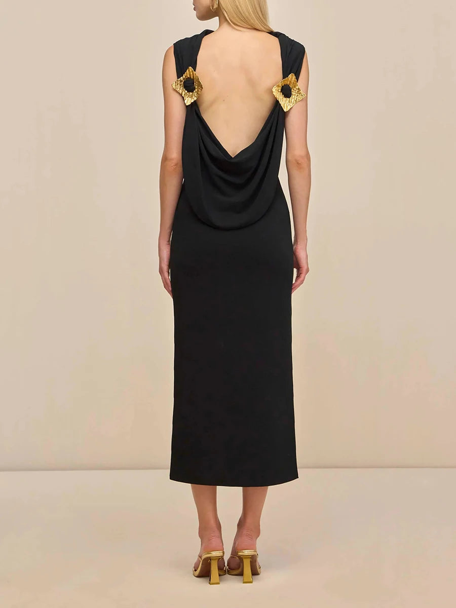 Spliced Sequined Dresses
