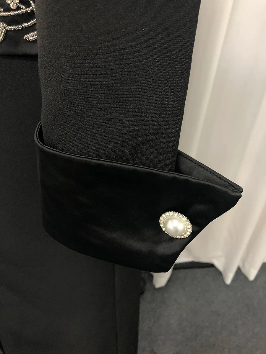 Spliced Beading Dresses