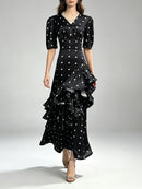 Hit Color Dot Dresses