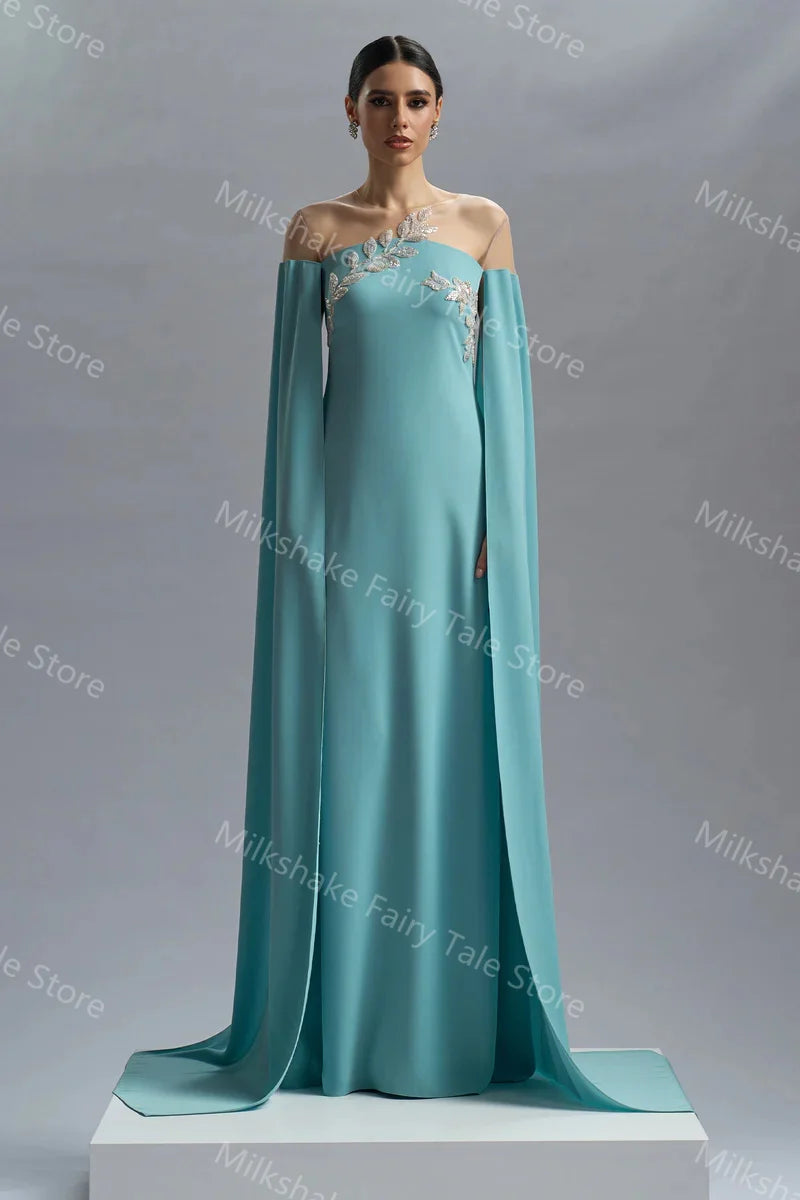 Charming Satin Evening Dresses