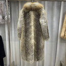 Winter Knitted Fur Coats