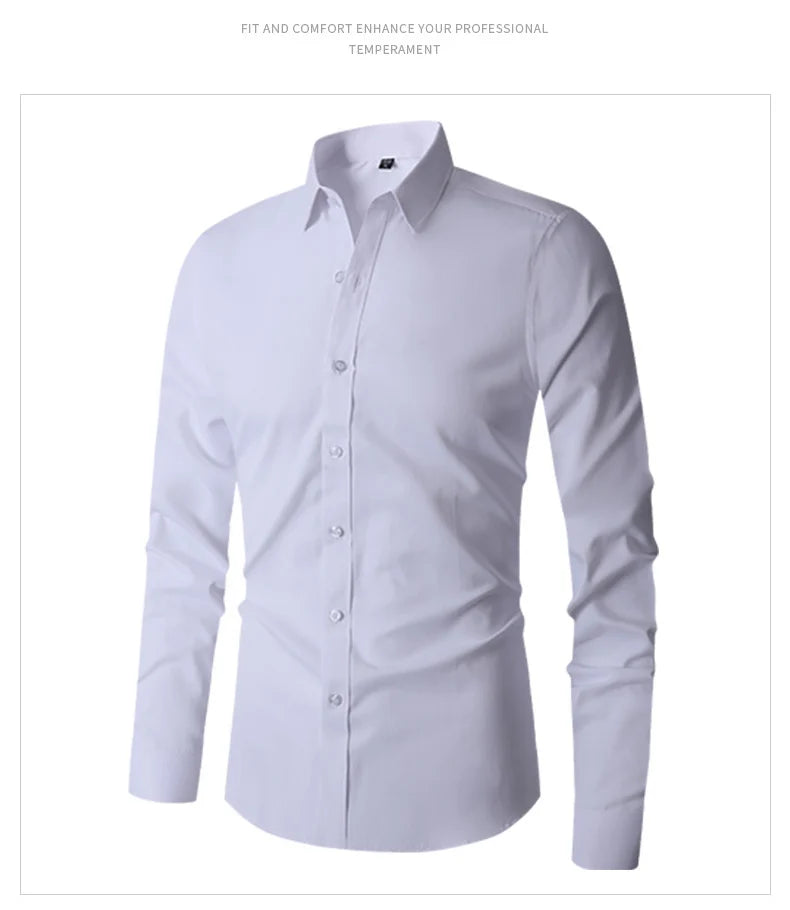 Men's Long Sleeve Regular Fit Shirt