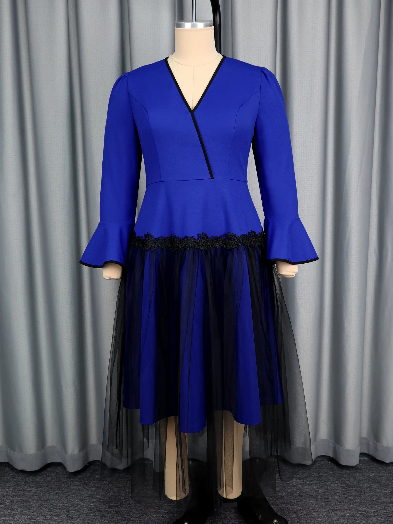 Plus Size ColorBlock  Dress