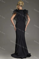Evening  Ruffles Dress