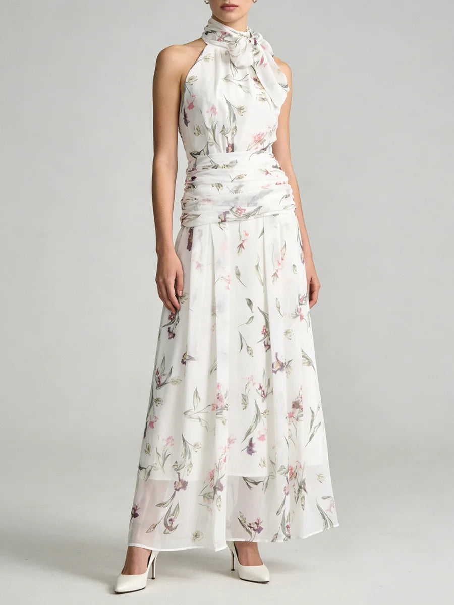 Bowknot Long Dress for Women