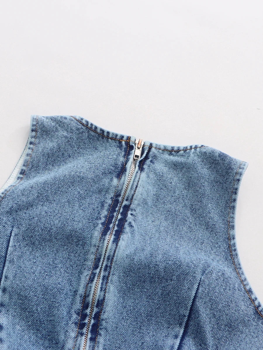 Denim Two Piece Sets