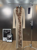 Spliced Fungus Folds Dresses