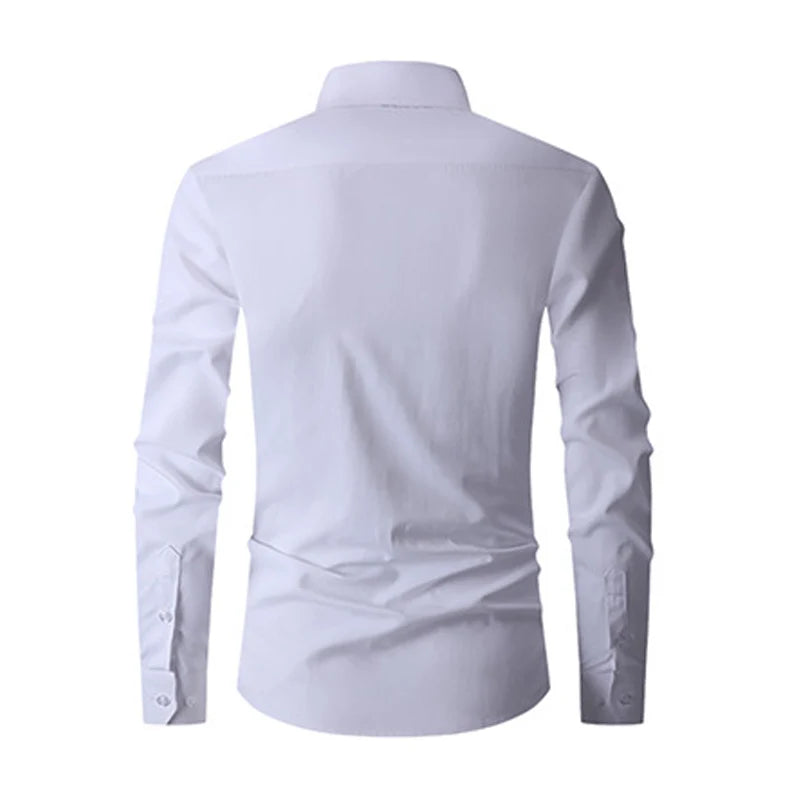 Men's Long Sleeve Regular Fit Shirt