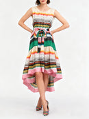 Color Striped Dresses