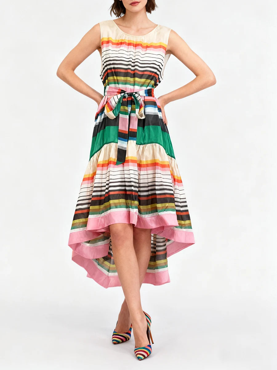 Color Striped Dresses
