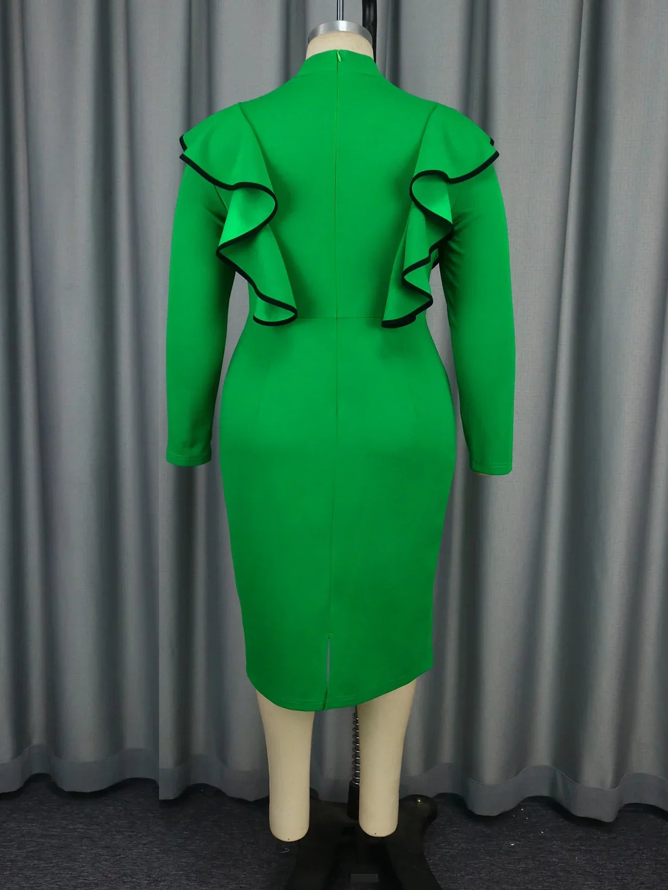 Plus Size Green Dress