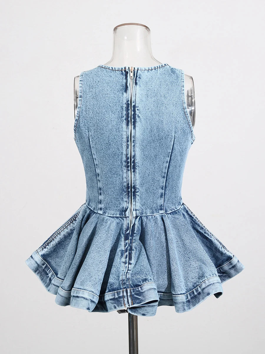 Denim Two Piece Sets