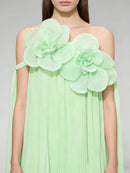 Loose Spliced Floral Dresses for Women