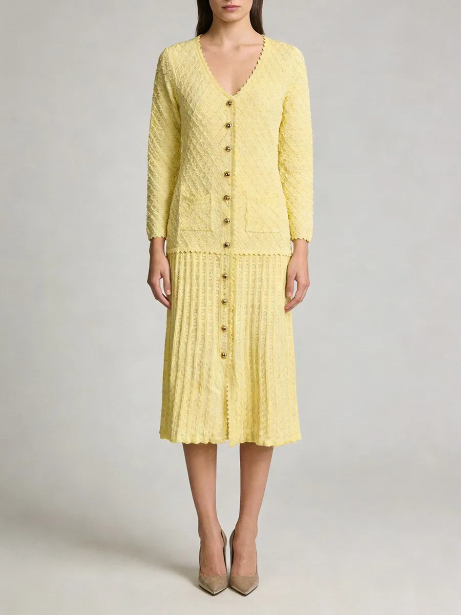 Sleeves Patchwork Pockets Basics Dresses