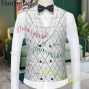 Double Breasted Slim Men’s Vest
