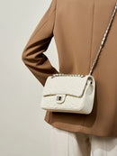 Camellia Pattern Chain Crossbody Bags