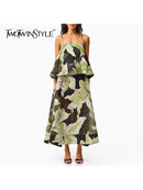 Hit Color Printing Dresses
