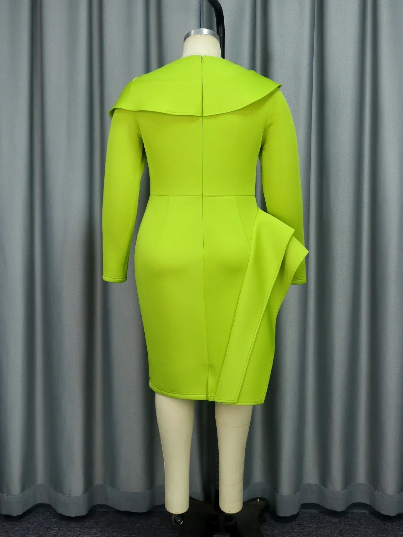 Plus Size Green Dress