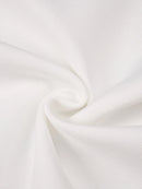 Round Neck Elastic Waist Dress