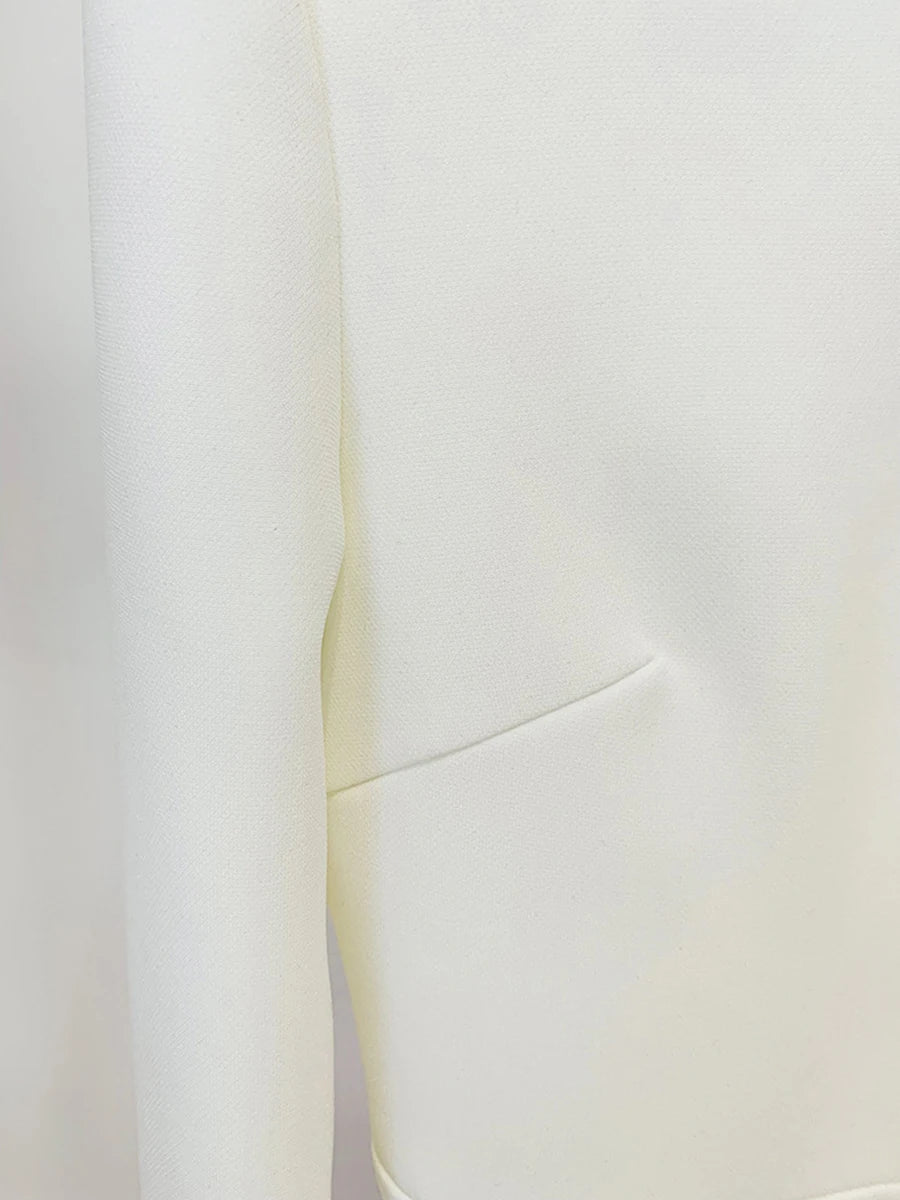 Hollow Out Spliced Bead Minimalist Jumpsuit
