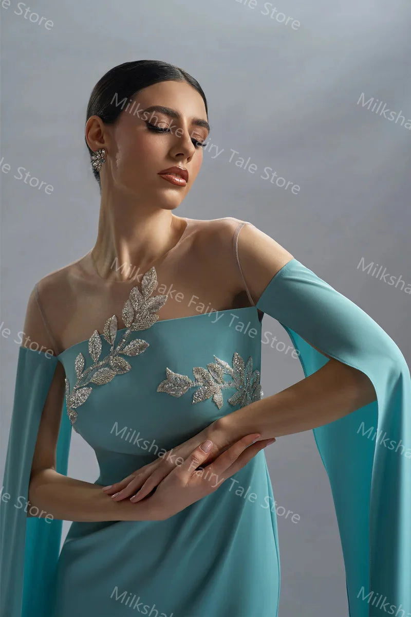 Charming Satin Evening Dresses