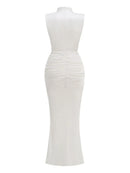 Hollow Out Solid Dresses for Women