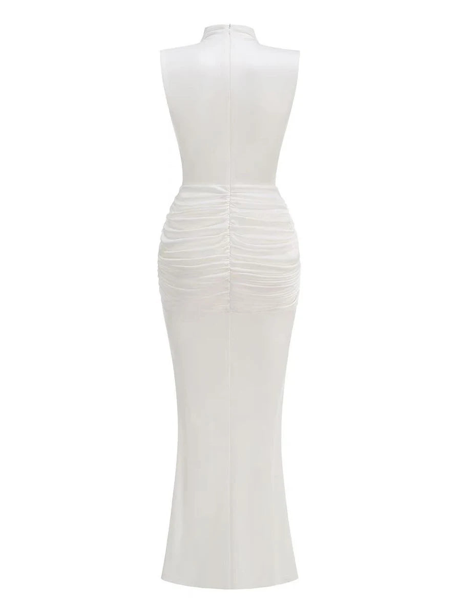 Hollow Out Solid Dresses for Women