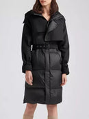 Asymmetrical Slimming Down Coats