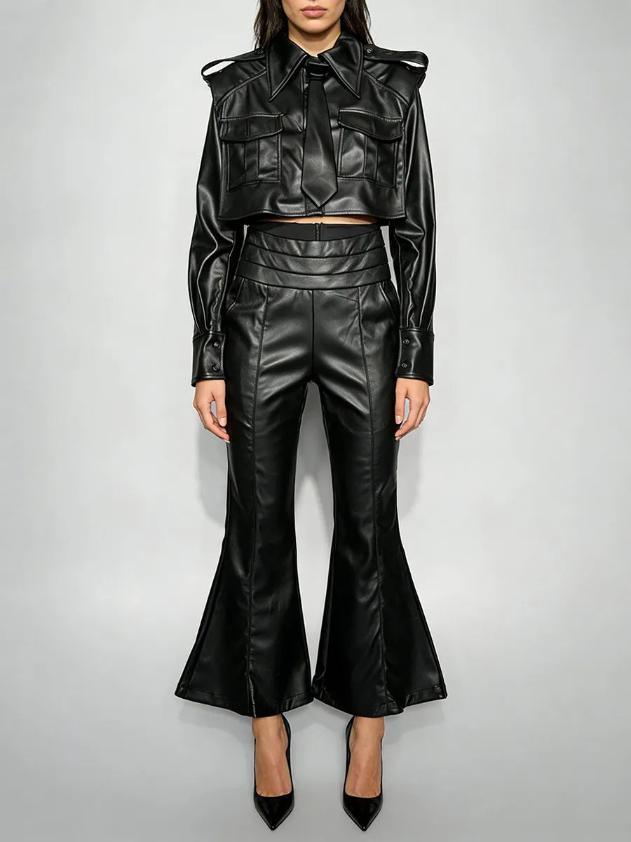 Two Piece Leather Sets