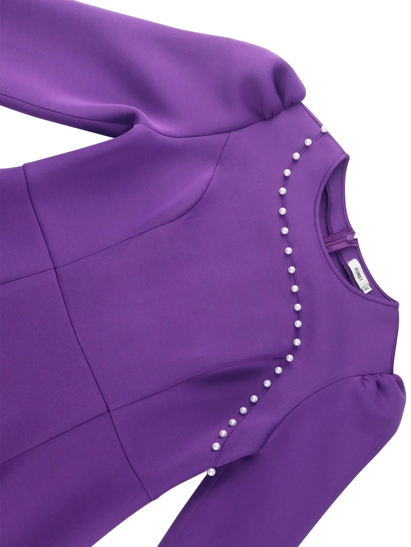 Plus Size Purple Dress