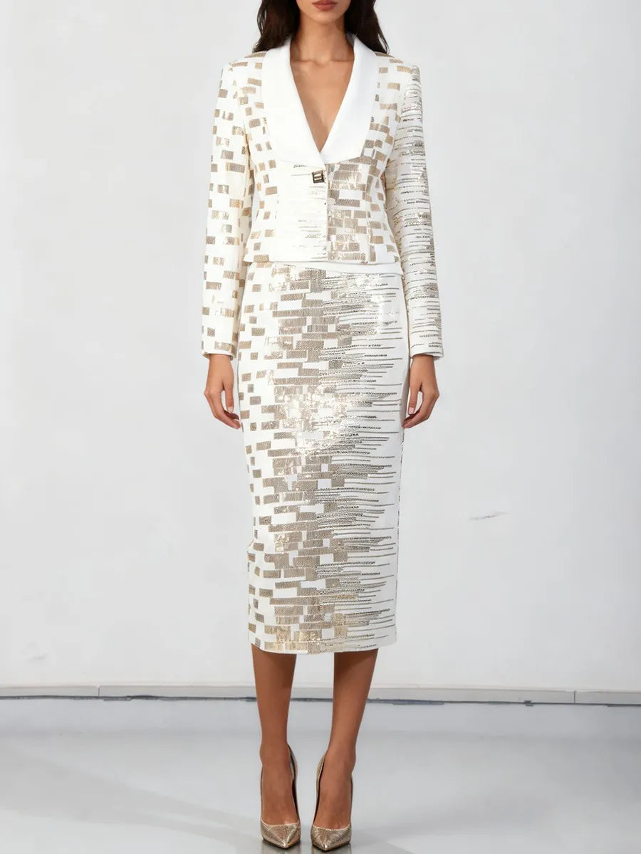 Sequins Two Piece Sets