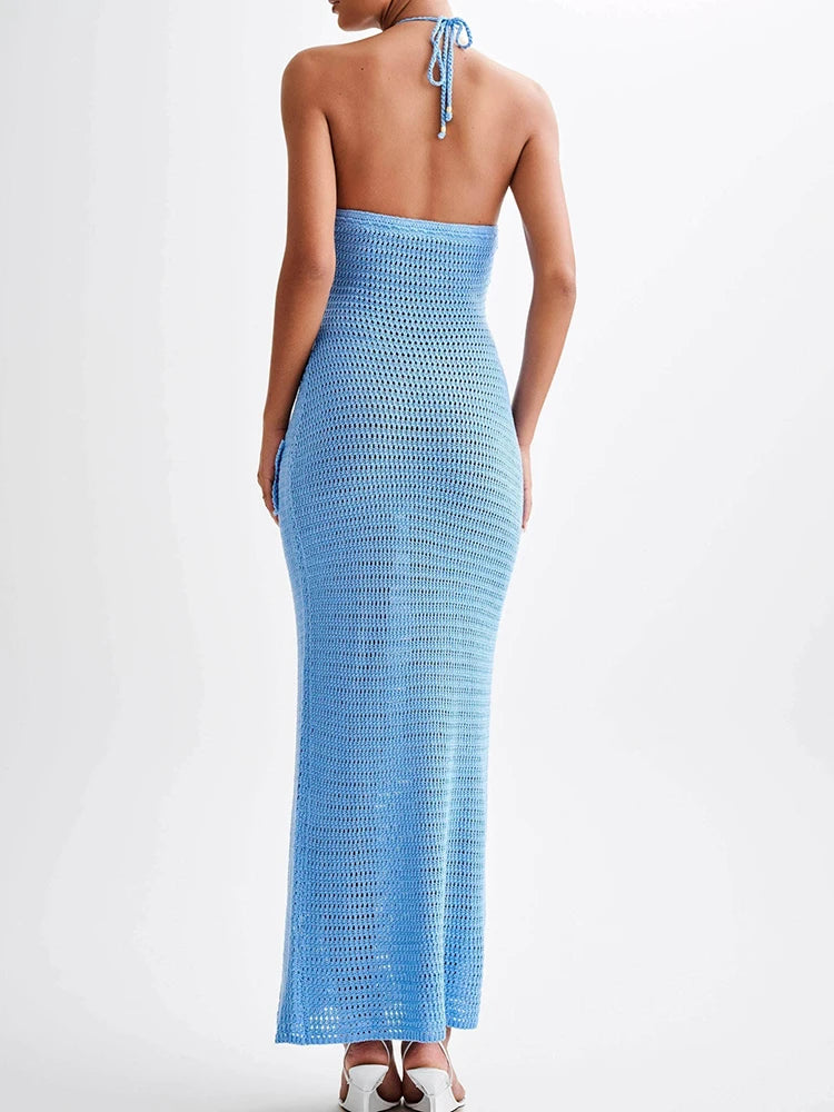 Knitted Bikini cover up!