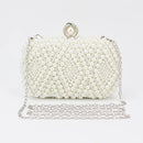 Flower Crystal Wedding Bridal Clutch