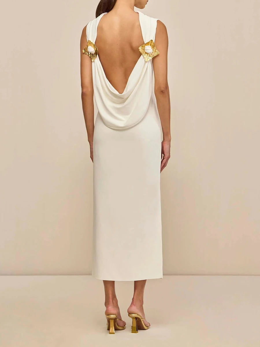 Spliced Sequined Dresses